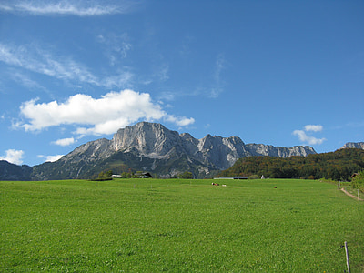 Natura, krajobraz, góry, Unterberg, Berchtesgaden, schellenberg rynku