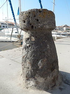 port, ferie, båter, Pier