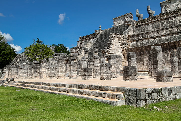 Mexico, ruinerne af den, Chichen itza, mayaerne, aztekerne, arkæologi, oldtiden