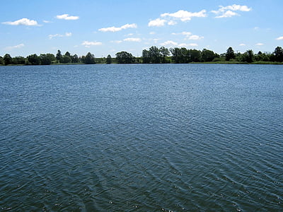Lake, weergave, Polen, landschap