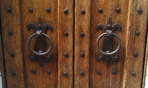 porta, velho, antiguidade, madeira, arquitetura, Itália, Assis