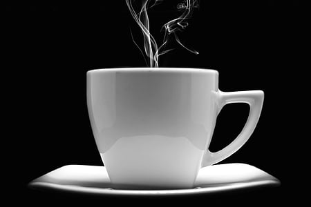 ceaşcă de cafea, cafea, băutură, cafenea, negru, mic dejun, cofeina