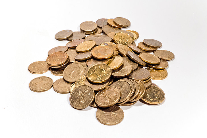 nauda, monētas, Zelts, valūta, monētas, finanses, naudas pieņemšanas