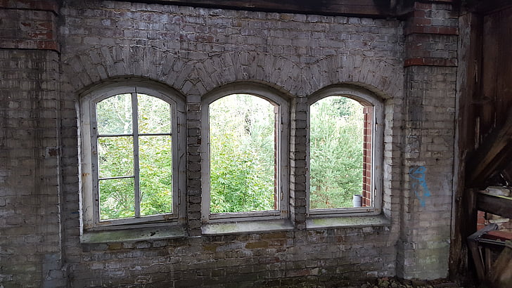 Beelitz heilstätten, Urbex, vana hoone, mahajäetud hoone, mahajäetud, vana, akna