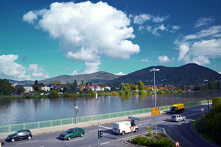 Heidelberg, Saksa, Road, Euroopan, historiallinen, matkustaa, Matkailu