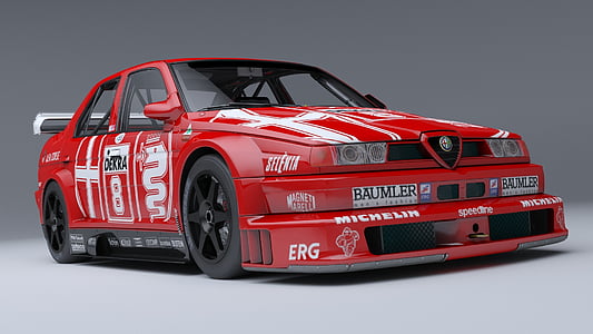 Auto, Alfa Romeo 155, DTM, V6-Auto