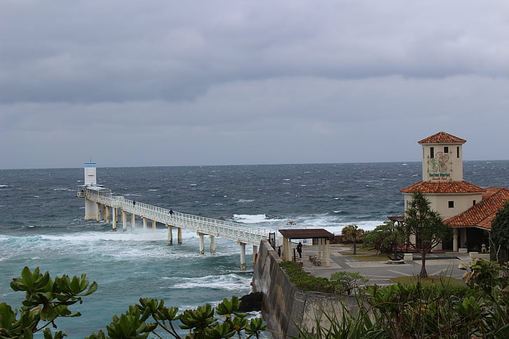 prefectuur Okinawa, zee, strand