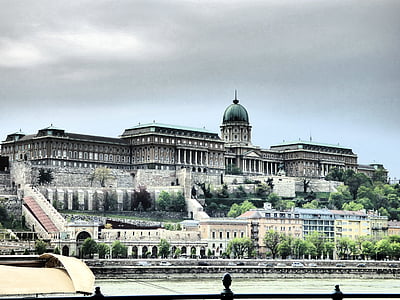 bupap öö, kapitali, Castle, Panorama, hoone, Ungari, Monument