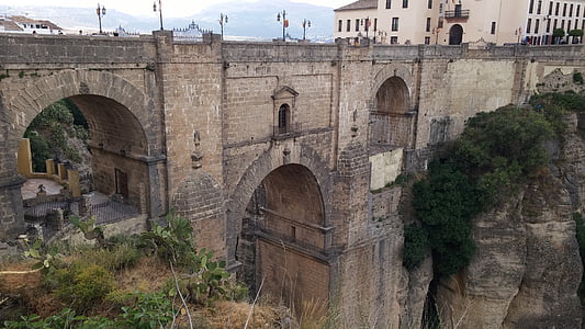 Tajo, arsitektur, Jembatan, konstruksi, teknik, Jembatan Romawi, arsitektur abad pertengahan