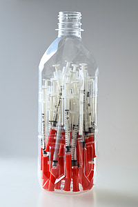 syringe, needle, medicine, injection, vaccination, treatment, health