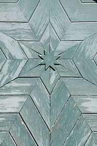 door, wood, house entrance, blue grey, front door, input, star