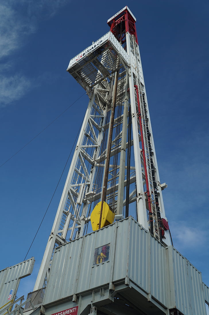 газ, нефтена платформа, сондажна кула