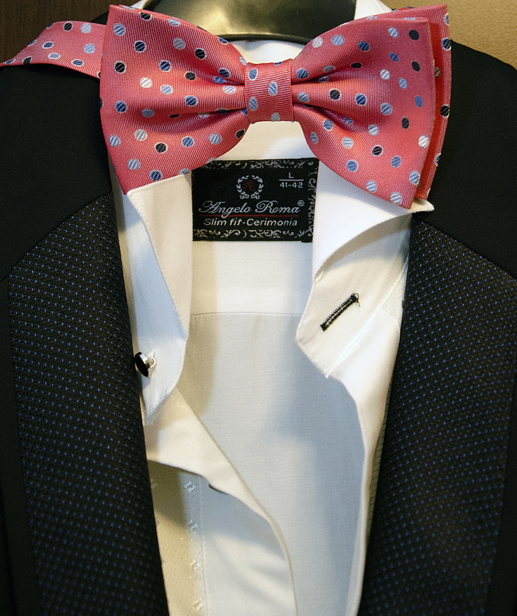 bow, suit, male, person, elegant, fashion, tie