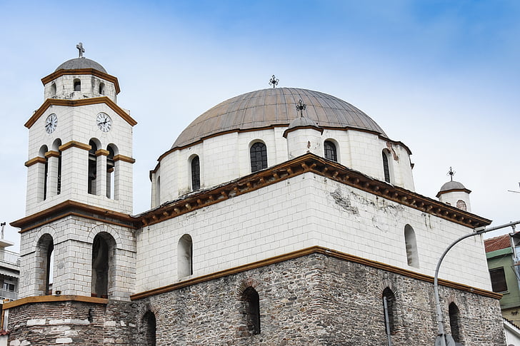 Biserica, Thassos, Grecia, Est, elene, vechi, cultura