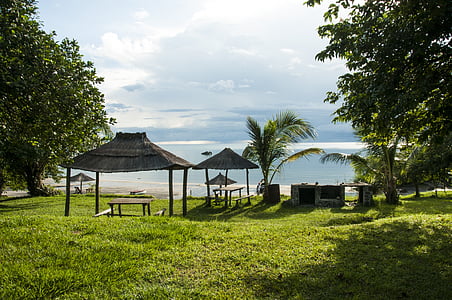 Malawi, Lake, túp lều, nước, vùng biển, Thiên nhiên, cảnh quan