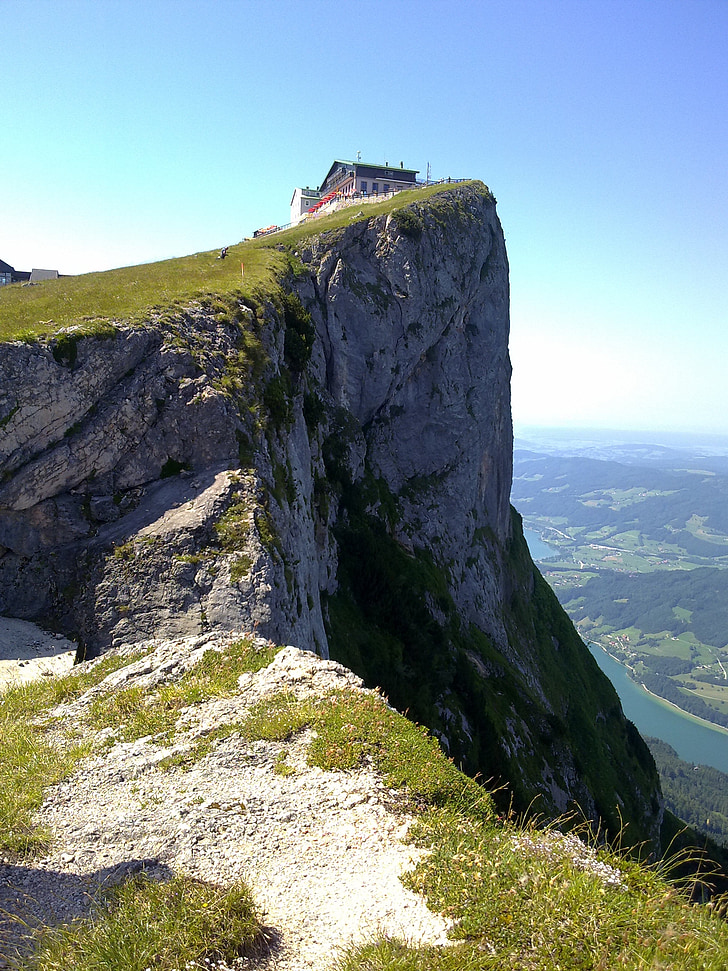 schafbergspitze, rise to the schafberg, after the mountain station