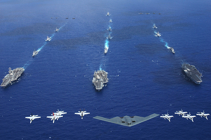 avioane militare de transport, grupuri de grevă, formarea, stealth bomber, b-2, spiritul, luptator cu jet
