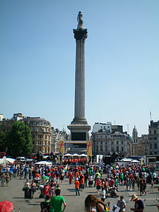 Englanti, Lontoo, sarake, Trafalgar Square-aukio