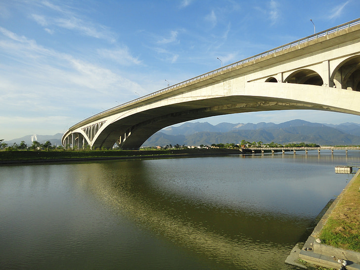 tilts, Taivāna, upes