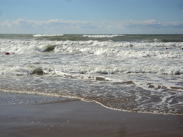 Holiday, Sand, Sea, Beach, Ocean, vesi, Sää