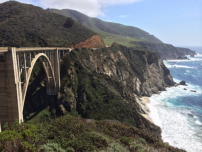 路线, 1, 桥梁, 加利福尼亚州, 大苏尔, 具有里程碑意义, 结构