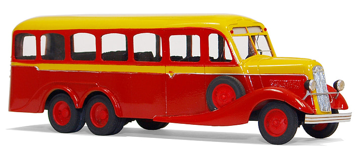 ZIS lux, 1934, escala 1 43, escala 1-43, manía, recoger, autobuses modelo