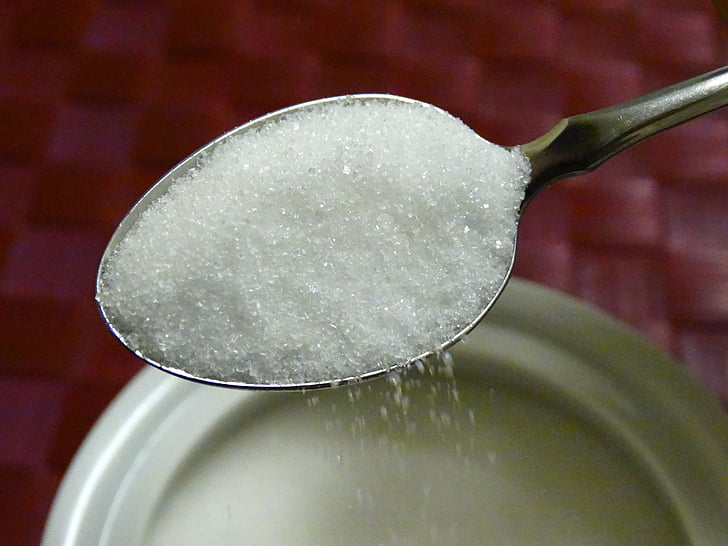 sugar, spoon, cutlery, sweeteners, sweet, trickle