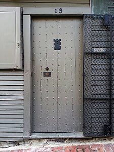drzwi, historyczne, Paul revere, Dom, Stany Zjednoczone Ameryki, Ameryka Północna, na zewnątrz