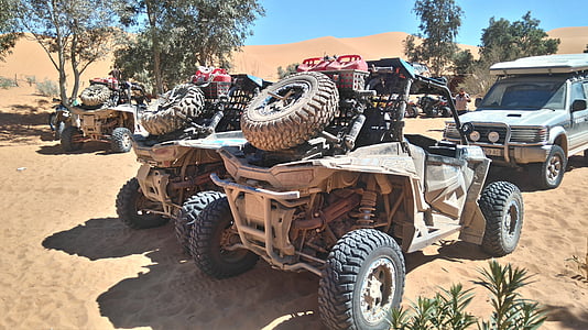 buggy, Quad, 4 x 4, ørkenen, eventyr, reise, turisme