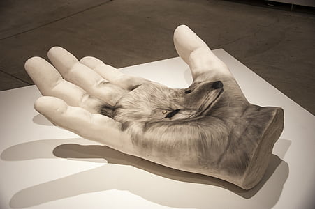 Vancouver art gallary, superflat, umenie, časti ľudského tela, ľudskou rukou, ľudského ramena, ľudia