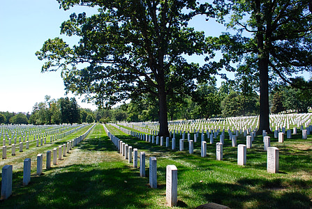Arlington, nacionalinės, kapinės, Vašingtonas, Memorial, paminklas, Virginia