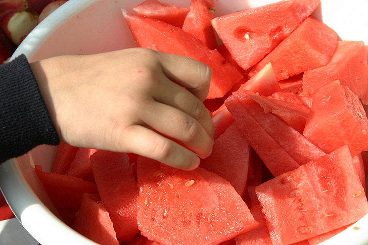watermelon, healthy, fruit, red, ripe, sweet