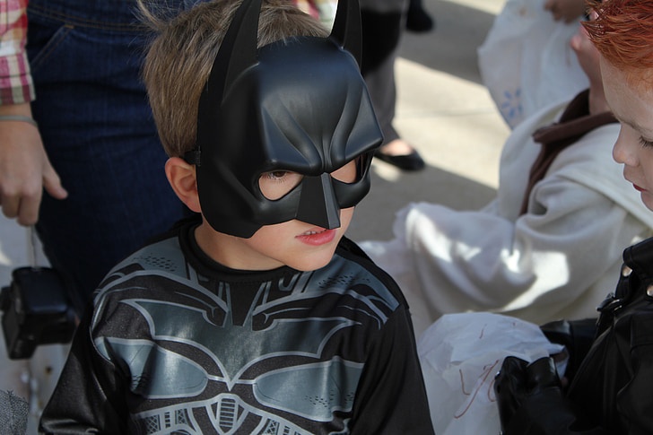 batman, costume, kid, young, halloween, bat, boy