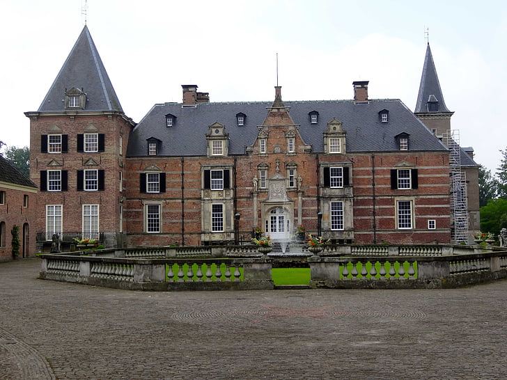 Twickel slott, Nederländerna, slott, Holland, byggnad, arkitektur, historiska