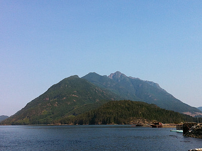 l’île de Vancouver, Colombie-Britannique, Sayward, océan Pacifique, Canada, eau, paysage