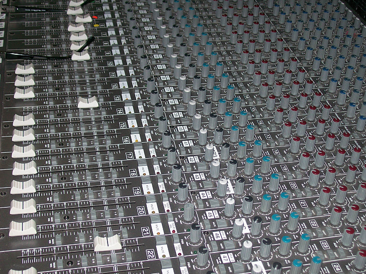mixer, muzica, Studio, sistemul muzical, audio, controler, sunet de studio