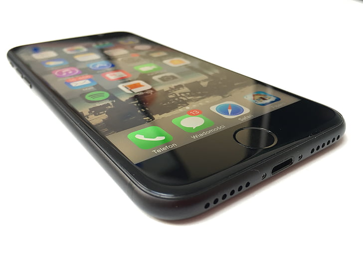 iPhone 7, SmartOn, Contact id, Page d’accueil, touche Retour, pomme