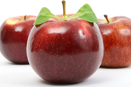 apetito praradimas, obuolių, kalorijų, viešojo maitinimo, vyšnia, closeup, spalvinga