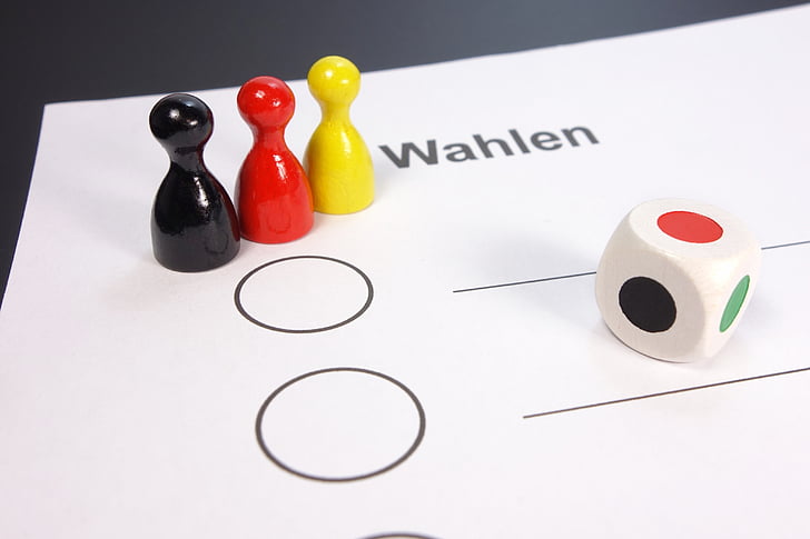 vēlēšanas, Vācija, karogs, bundestagswahl, Bundestāga, izvēle, demokratie