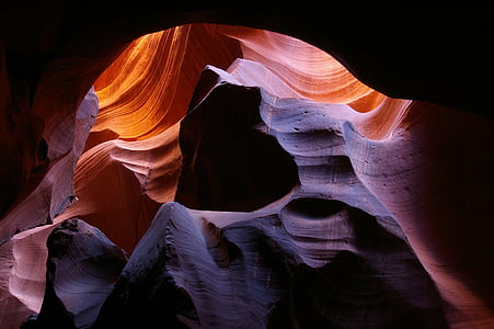 kaňon, poušť, krajina, světlo, Rock, Pískovec, Rock - objekt