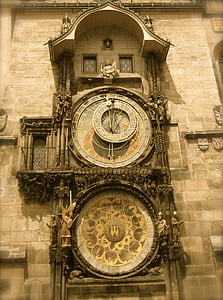 prague, czech republic, clock, atomic, czech, europe, republic