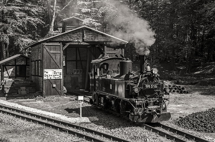 damplokomotiv, historisk set, lokomotiv, Railway, Loco, nostalgisk, toget