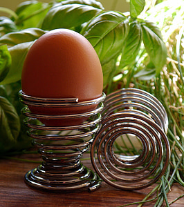 яйцо, держатель, eggcup, оболочка, сырье, яичная скорлупа, приготовленные