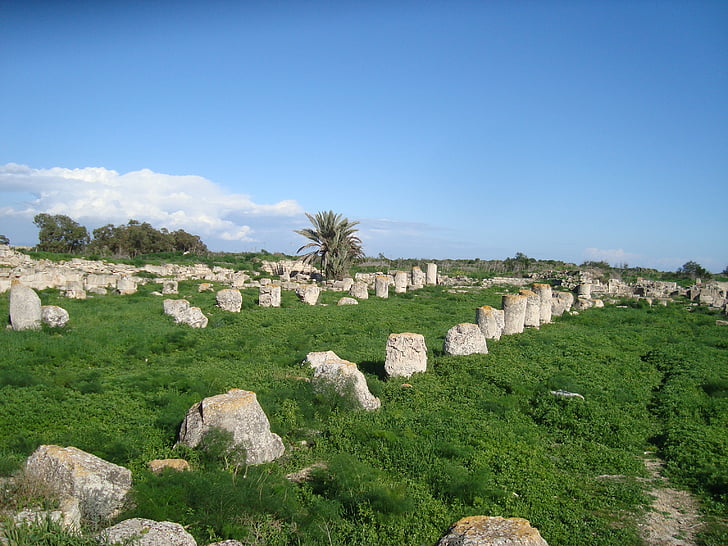 the ruins of the, antiquity, stones