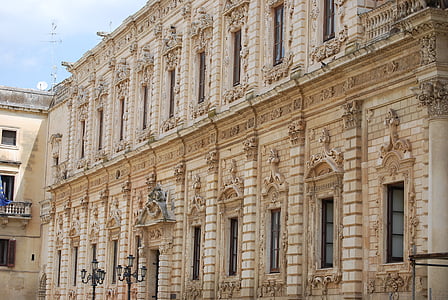 Palazzo dei celestini, Lecce, Puglia, Salento, barok, Włochy, nelsalento