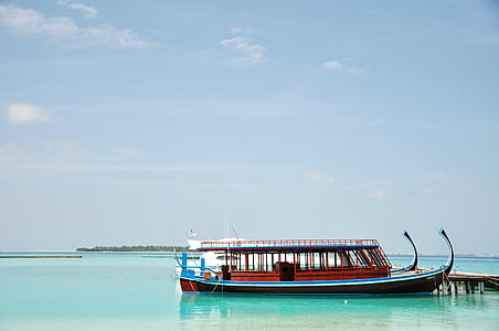 dhonis, täiskuu island, Maldiivid