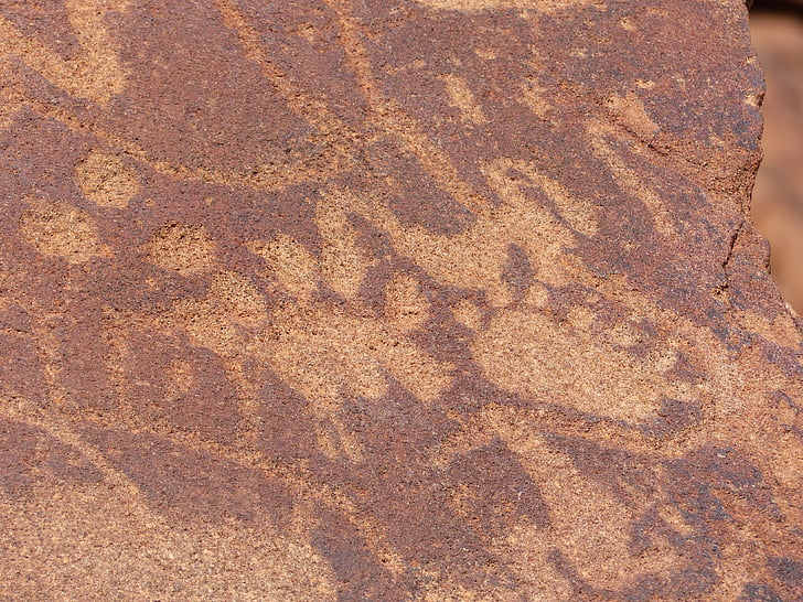 skalné maľby, Krováci, Namíbia, prehistorické, Pravek