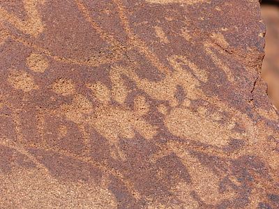 skalné maľby, Krováci, Namíbia, prehistorické, Pravek