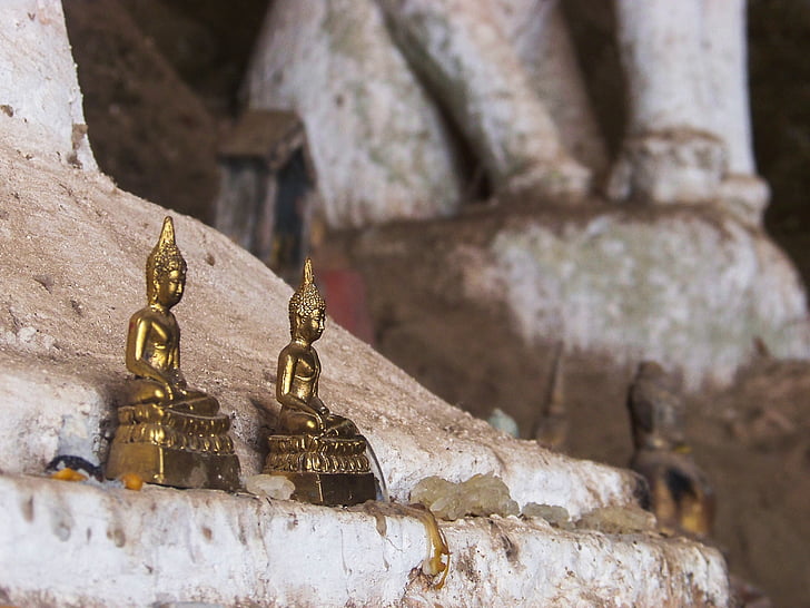 fé, Laos, Buda, meditação, espiritualidade, descanso