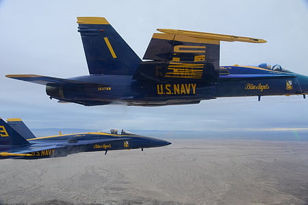 蓝色的天使, 飞机, 飞行, 示范中队, 海军, 美国, 性能
